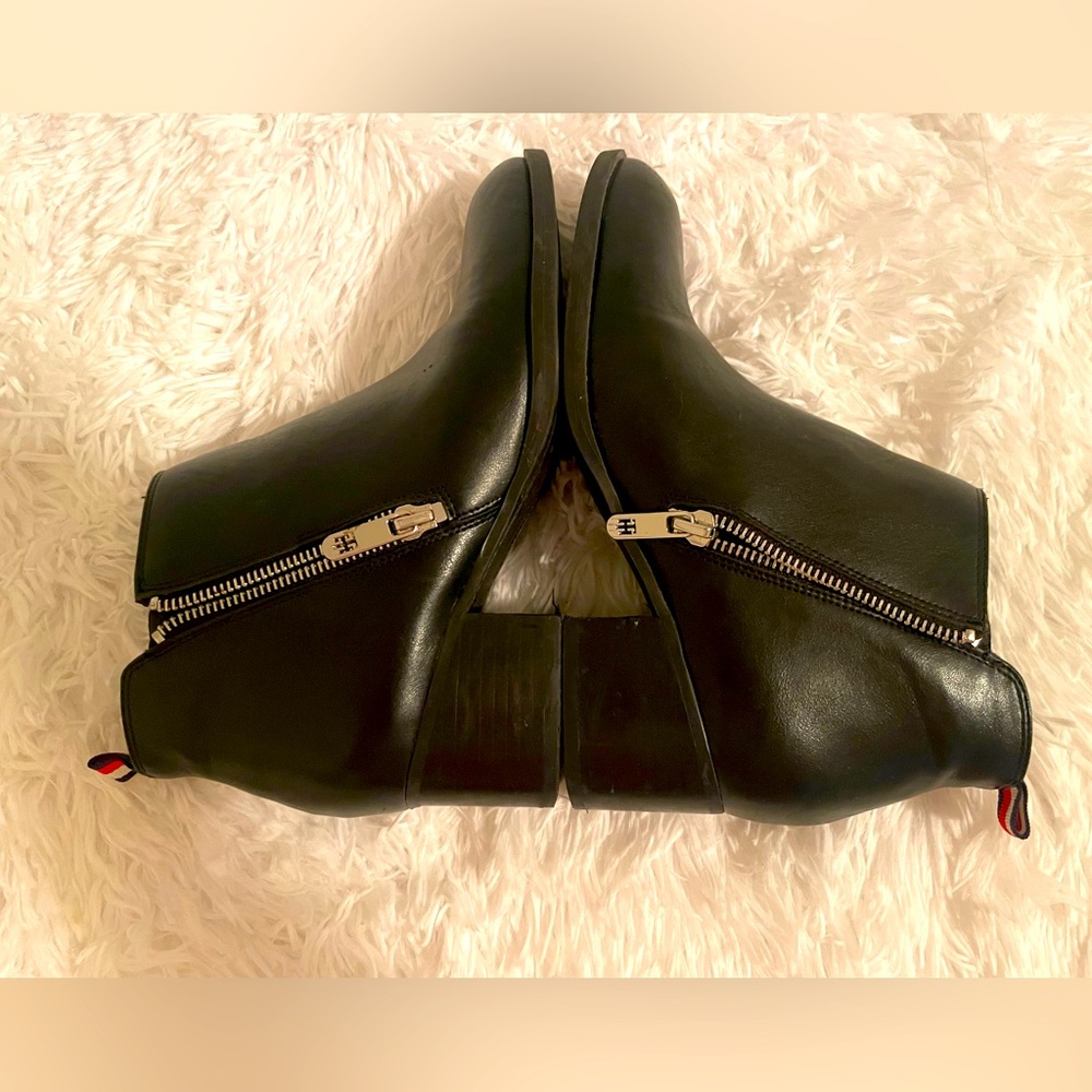 Tommy Hilfiger Black Ankle Boots